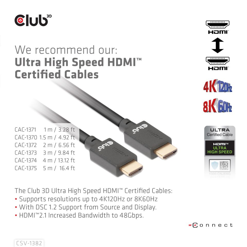 Club 3D KVM  Switch - Dual HDMI 4K60Hz