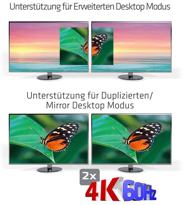 Club 3D USB Type Thunderbolt™ 3 auf DP 1.2