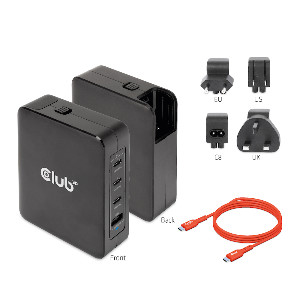 Club 3D Travel Charger 140W