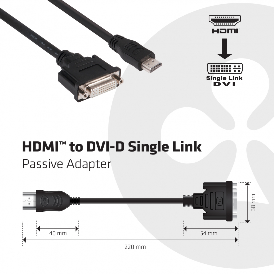 Club 3D MiniDisplayPort auf HDMI