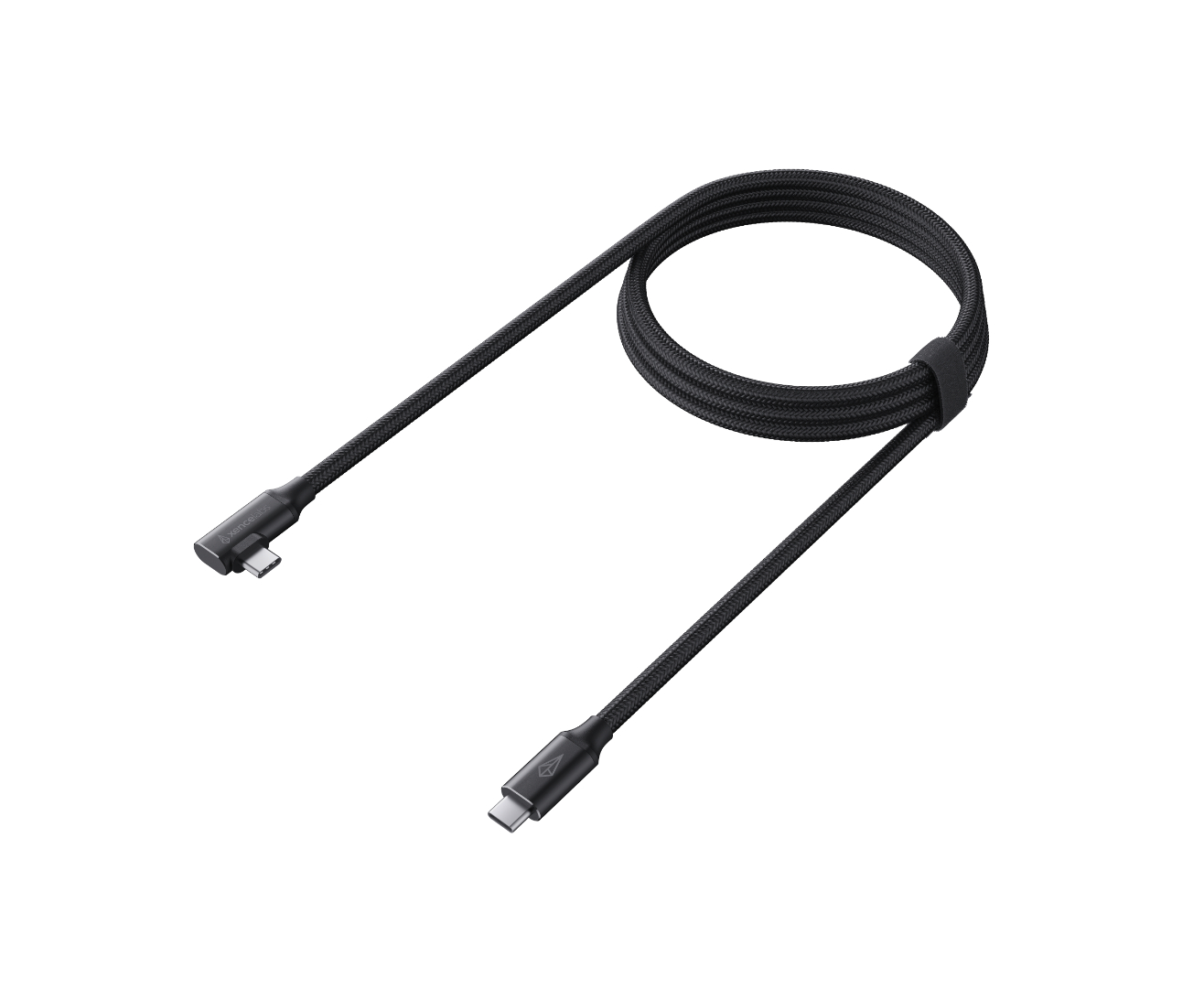 Xencelabs USB-C zu USB-C Textilkabel - schwarz markiert