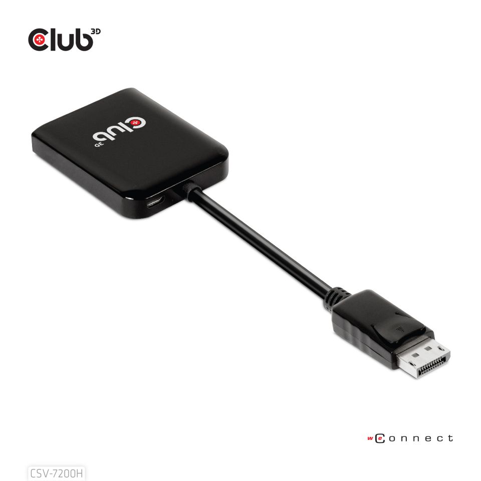 Club 3D Multi Stream Transport (MST) HUB - Dual HDMI