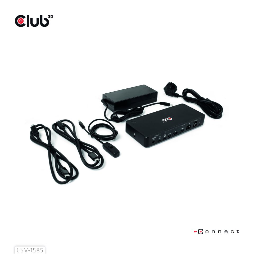 Club 3D KVM Switch - Dual HDMI 4K60Hz