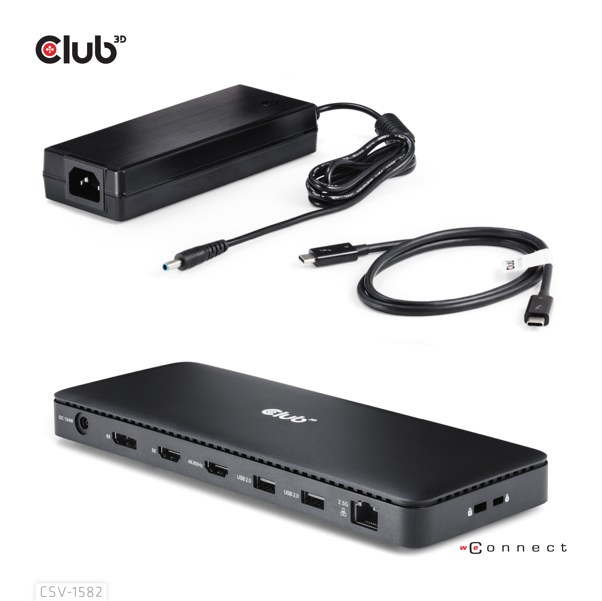 Club 3D Thunderbolt 4 - 12-in-1 DockingStation