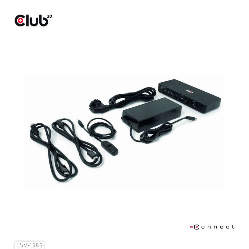 Club 3D KVM Switch - Dual HDMI 4K60Hz